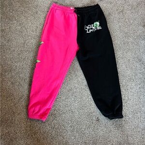 Avril Lavigne Graphic Sweatpants - XL